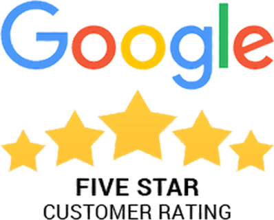 Google five-star customer rating